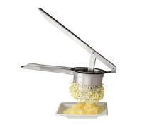 Potato and Spaetzle Press, Stainless Steel, Potato Masher, Potato Ricer, Silver