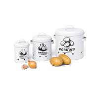 Relaxdays Potato storage boxes, 3 set