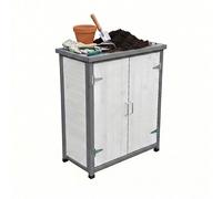 Relaxdays Potting table with cabinet