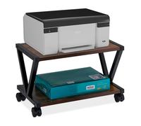 Relaxdays Printer Stand with Wheels