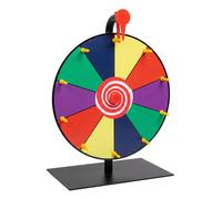Relaxdays Prize wheel with stand
