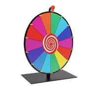 Relaxdays Prize wheel with stand