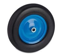 Relaxdays PU Wheelbarrow Tyre with Coloured Rim