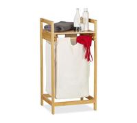 Bamboo laundry basket 30 Litres Freestanding Bamboo Laundry Hamper Lightweight