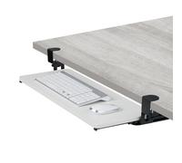 Relaxdays Pull Out Keyboard Tray with Clamps
