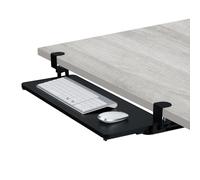 Relaxdays Pull Out Keyboard Tray with Clamps