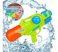 Relaxdays Pump Action Water Gun,Holds 1 Litre of Water, 5 m Range , Pumping Action, For Kids & Adults, Squirt Gun, Multicoloured