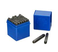 Relaxdays Punch Letter Set 6 mm