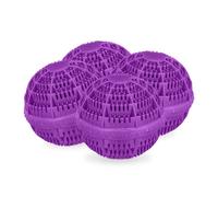 Relaxdays Purple Laundry Ball Set of 4