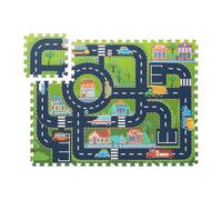 Relaxdays Puzzle Mat City Map