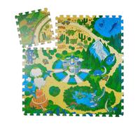 Relaxdays Puzzle Mat Road