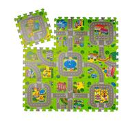 Relaxdays Puzzle Mat Road with Animals