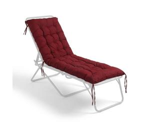 Relaxdays Quilted bench pad