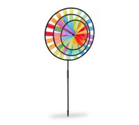 Relaxdays Rainbow Coloured Windmill