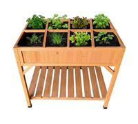 Relaxdays Raised bed, 8 compartments
