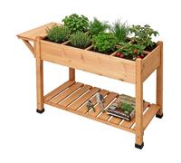 Relaxdays Raised bed with dividers