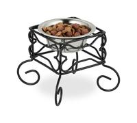 Relaxdays Raised Dog Bowl 300 ml