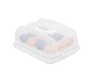Relaxdays Rectangular Cake Carrier