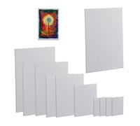 Relaxdays Rectangular Canvas Set of 12