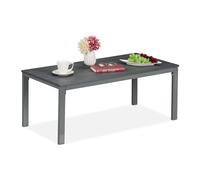 Relaxdays Rectangular Garden Table