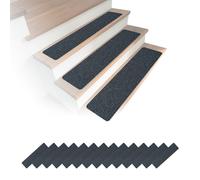 Relaxdays Rectangular stair mats, 16pc, 75x20cm