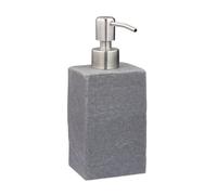 Relaxdays Rectangular Stone Effect Soap Dispenser