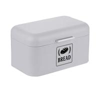 Relaxdays Retro bread box with lid & handle