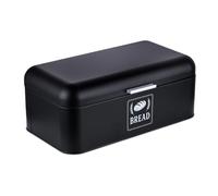 Relaxdays Retro bread box with lid & handle