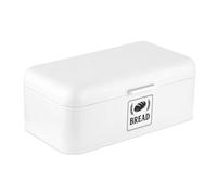 Relaxdays Retro bread box with lid & handle