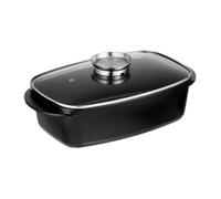 Relaxdays Roaster Dish with Glass Lid
