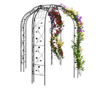 Relaxdays Metal rose arbour
