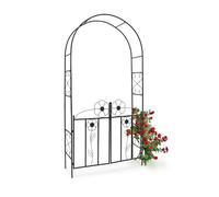 Relaxdays Rose arch with gate