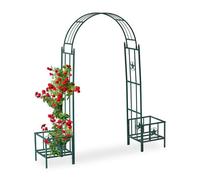 Relaxdays Rose Arch with Planters
