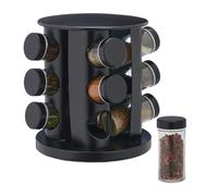 Relaxdays Rotating Spice Rack 12 Spice Jars