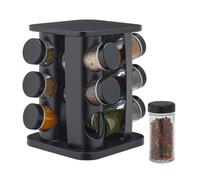 Relaxdays Rotating Spice Rack 12 Spice Jars