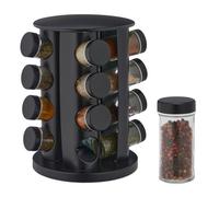 Relaxdays Rotating Spice Rack 16 Spice Jars