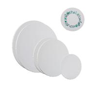 Relaxdays Round Canvas Set of 6