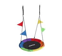 Relaxdays Children's nest swing with bunting
