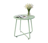 Relaxdays Round metal table