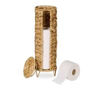 Relaxdays Round Toilet Roll Storage for 4 Rolls