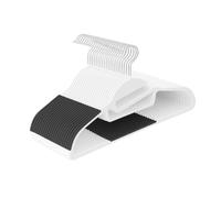 Relaxdays Rubberised hangers set