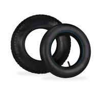 Relaxdays Sack Truck Tyres 3.50-8 with Inner Tube