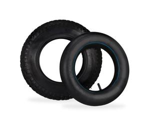 Relaxdays Sack Truck Tyres 3.50-8 with Inner Tube