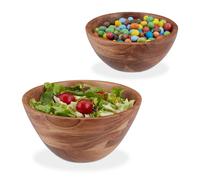 Relaxdays Salad Bowl Set of 2