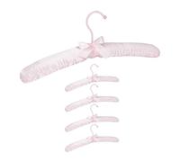 Relaxdays Satin Clothes Hanger Set