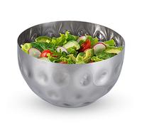 Relaxdays Serving Bowl, Silver, 15 cm