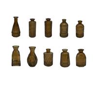 Relaxdays Set of 10 decorative jars