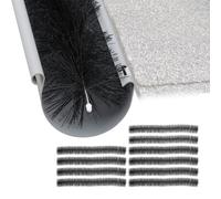 Relaxdays Set of 10 Gutter Brush 12 cm