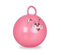 Relaxdays Set of 10 Space Hoppers for Kids Pink