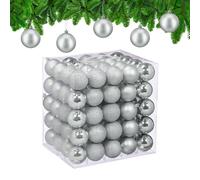 Relaxdays Set of 100 Christmas Tree Baubles